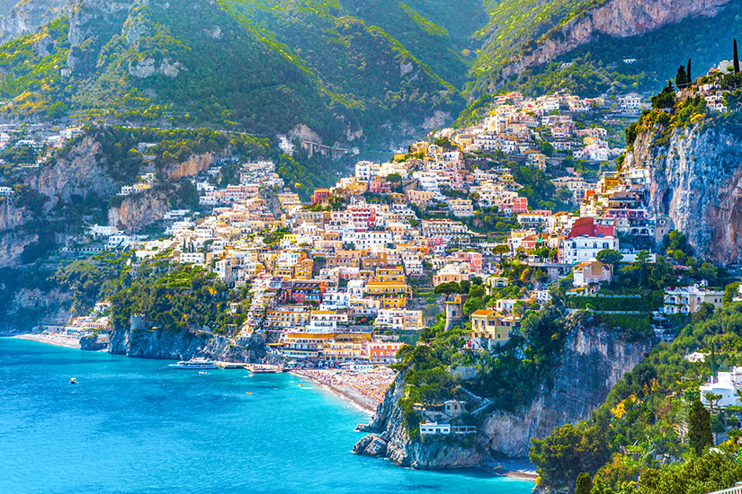 Positano Ausblick