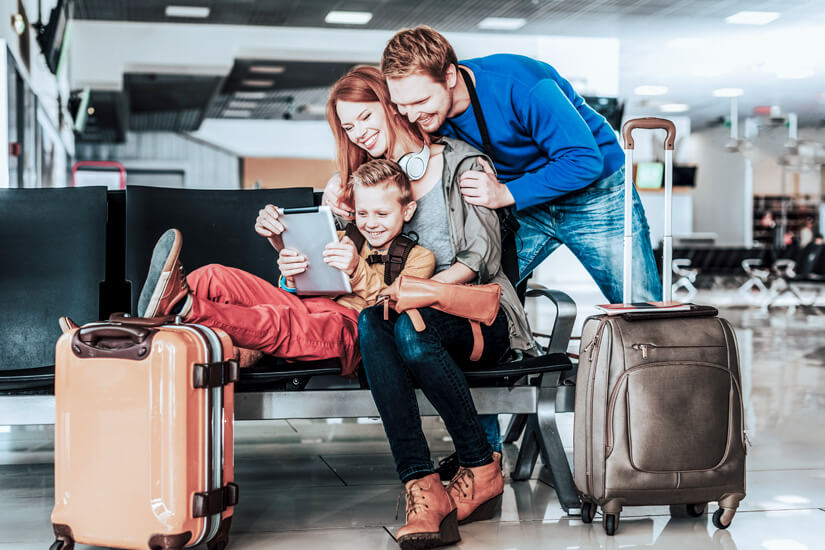 Packliste Mallorca Familie Flughafen