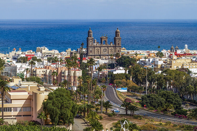 Blick auf Las Palmas