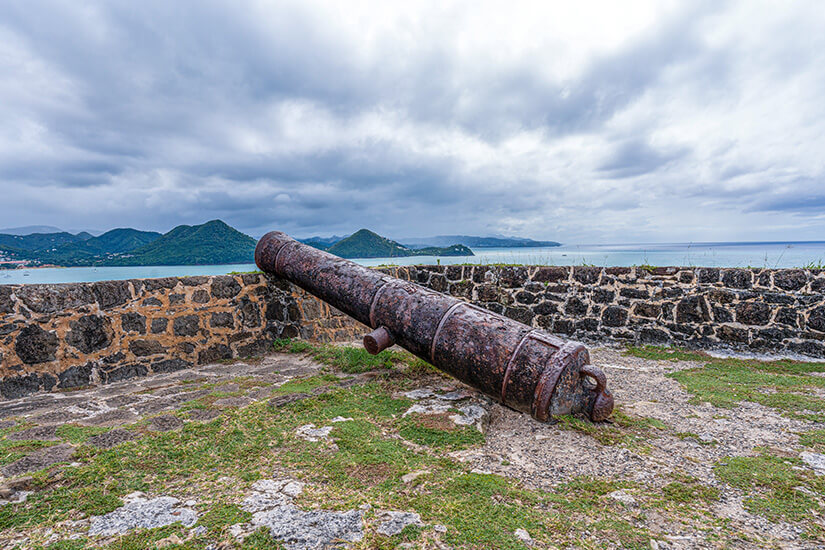 St Lucia Fort Rodney