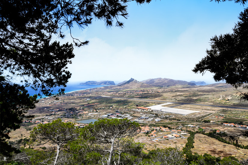 Pico do Castelo Aussicht