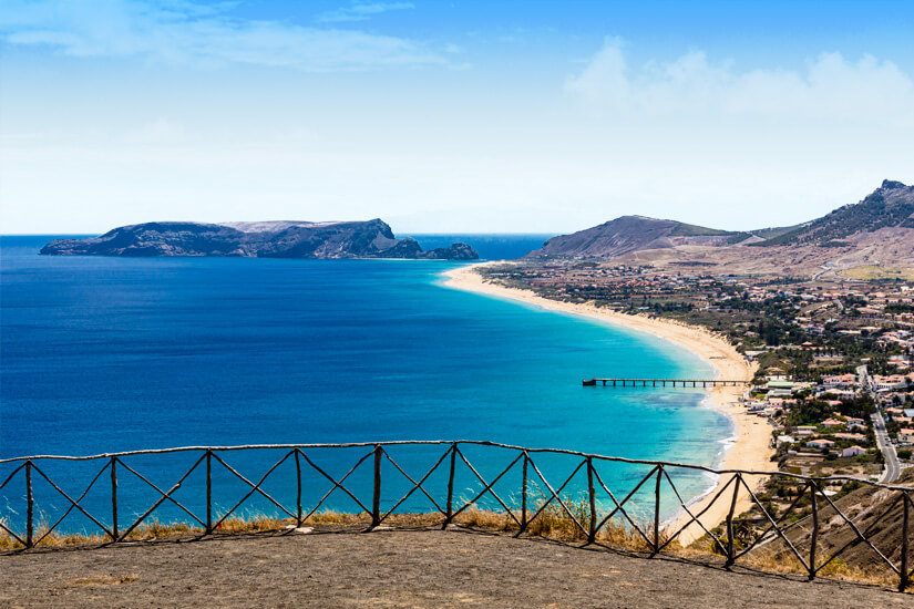 Blick auf Porto Santo