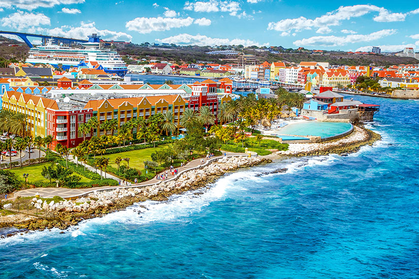 Willemstad Curacao Ausblick