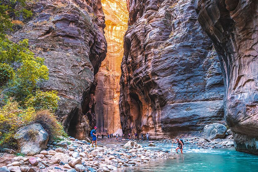 Nationalpark Zion Narrows