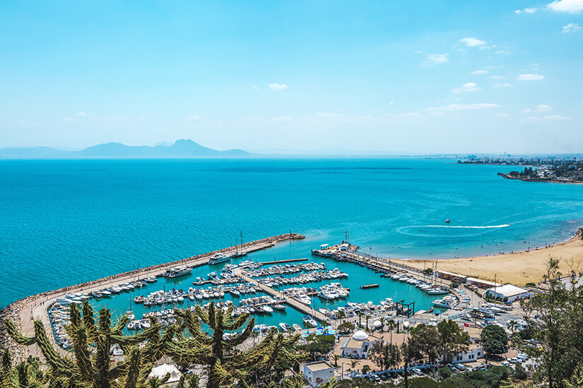 Sidi Bou Said Hafen