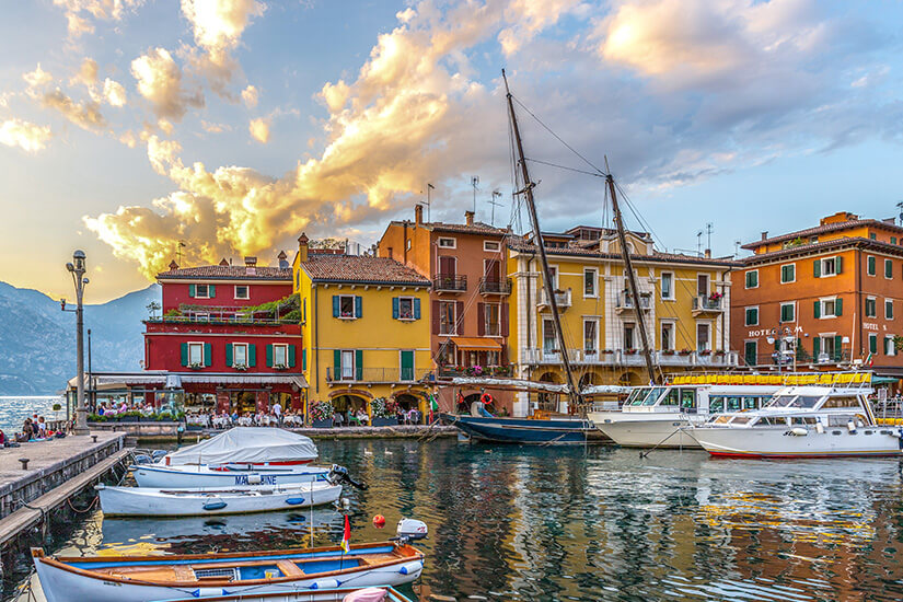 Malcesine Hafen