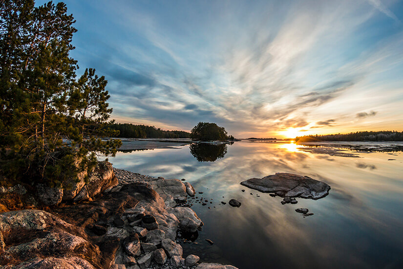 Minnesota Sonnenuntergang