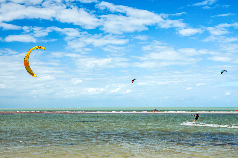 Mexiko Kite Surfer