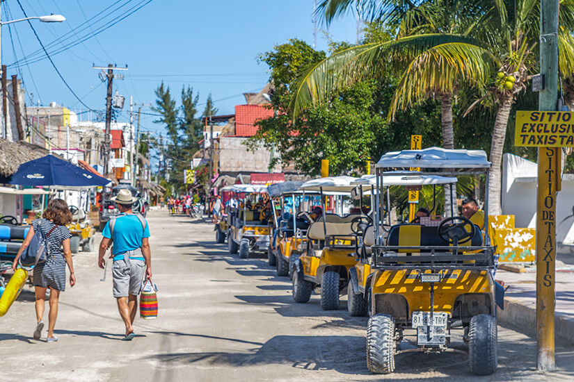 Isla Holbox Taxis