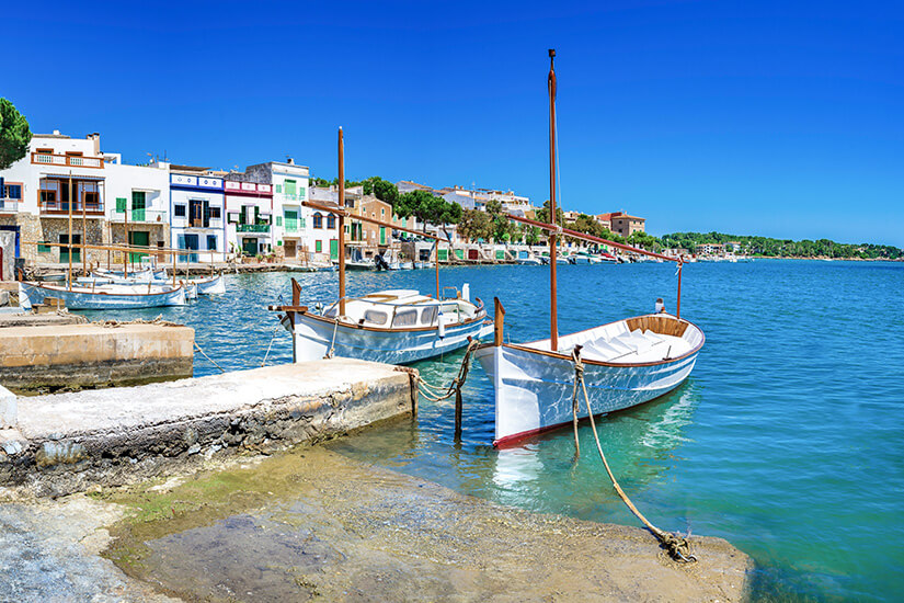 Portocolom Hafen