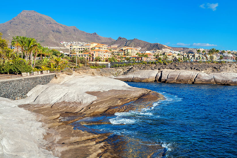 Costa Adeje Felsen Kueste