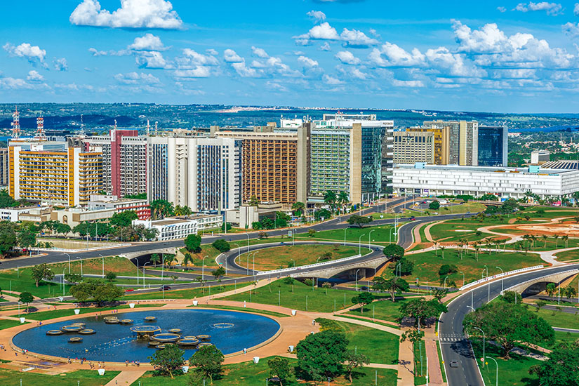 Blick auf Brasília