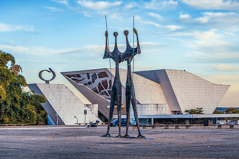 Brasilia Praca dos Tres Poderes