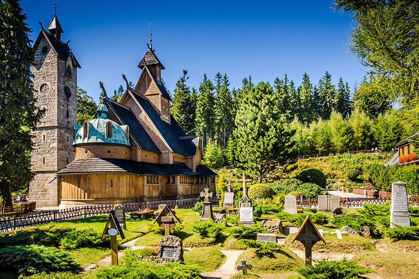 Karpacz Stabkirche Wang