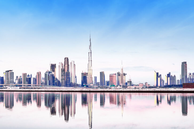 Skyline von Dubai