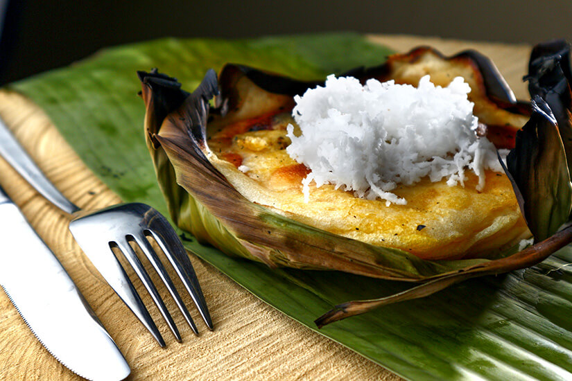 Philippinisches Essen Bibingka