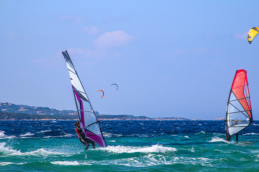 Spiaggia di Porto Pollo Surfen