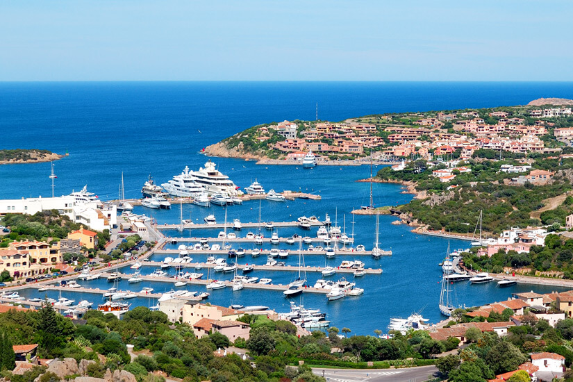 Porto Cervo auf Sardinien