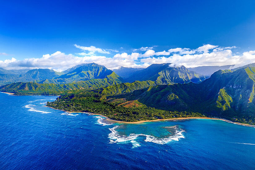 Blick auf Kauai