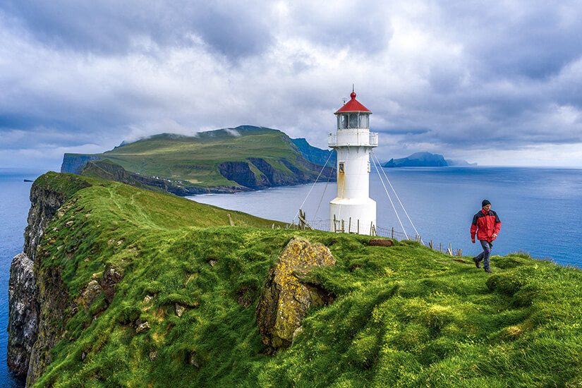 Mykines Holmur Leuchtturm