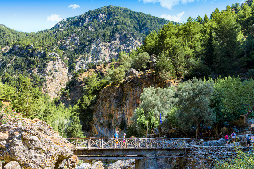 Kreta Samaria Schlucht