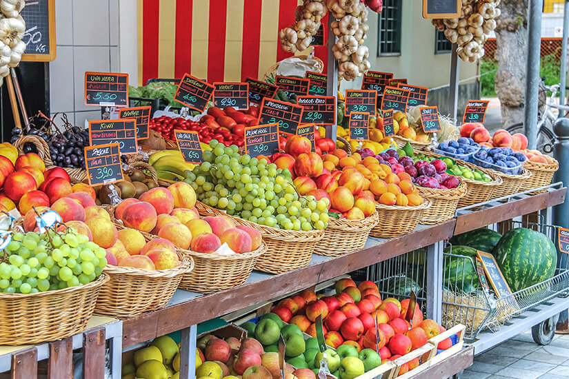 Wochenmarkt Italien