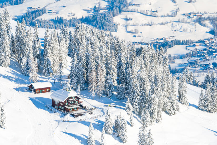 Kitzbuehel Winterlandschaft