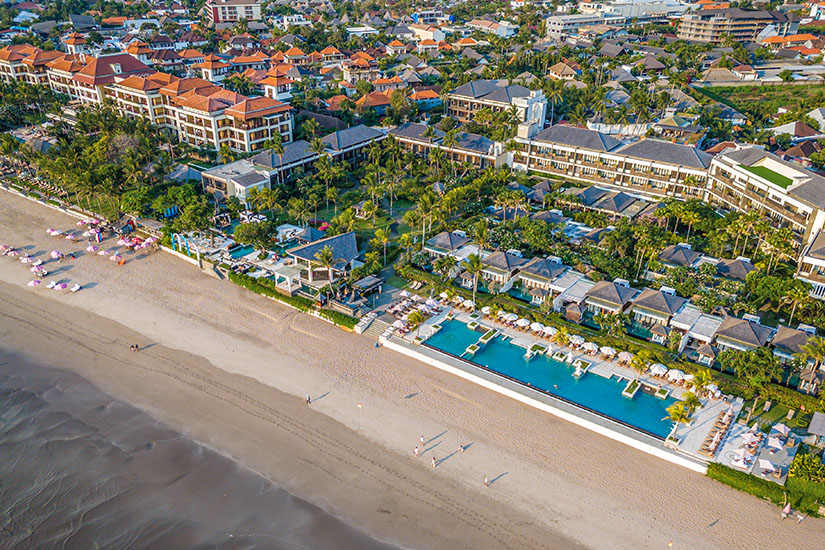 Blick auf Seminyak