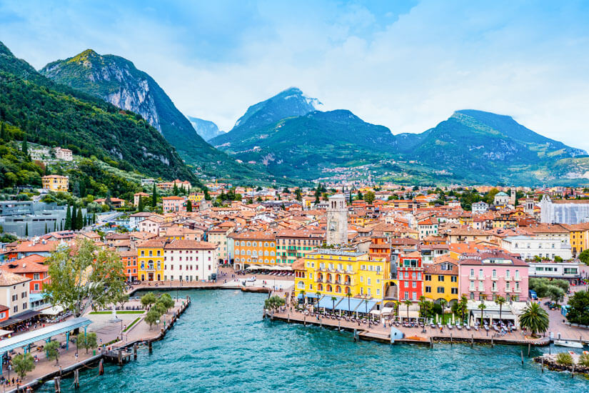 Riva del Garda Ausblick