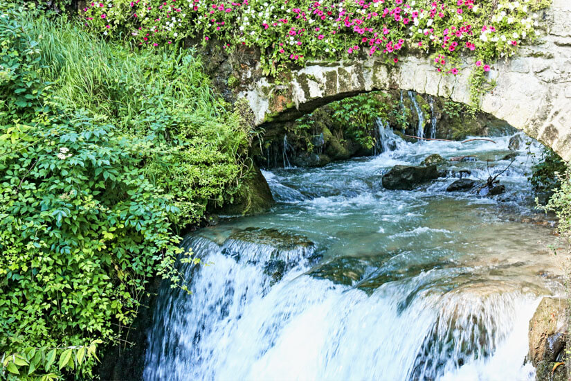 Italien Varone Wasserfall