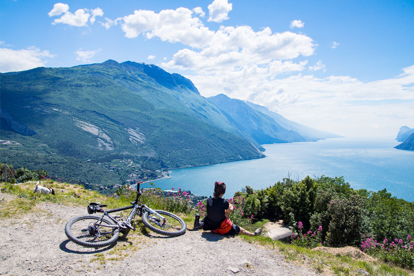 Mountainbiking Monte Brione