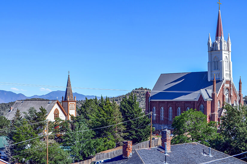 St Mary in the Mountains Church Virginia City