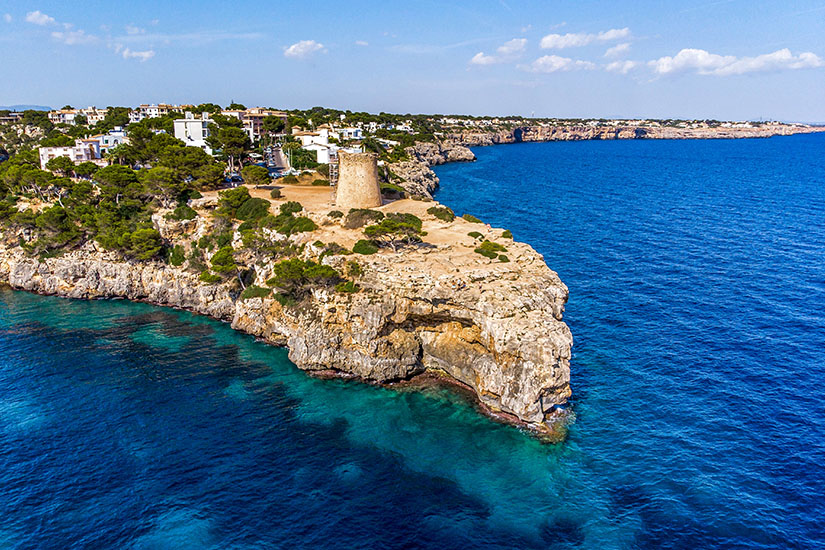 Blick auf Cala Pi