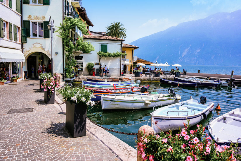 Limone Sul Garda Hafen