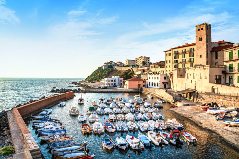 Piombino Hafen