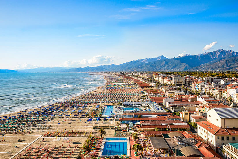 Viareggio Strand