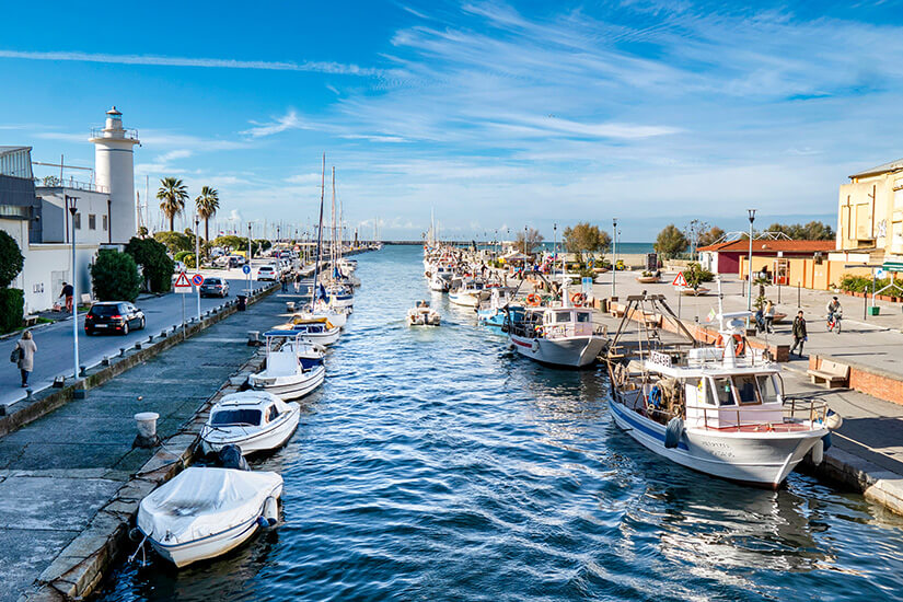 Viareggio Hafen