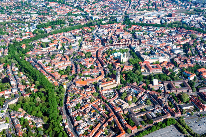 Blick auf Muenster