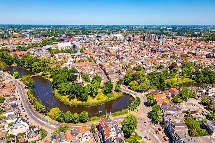 Blick auf Alkmaar