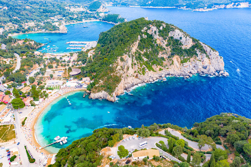 Paleokastritsa Beach