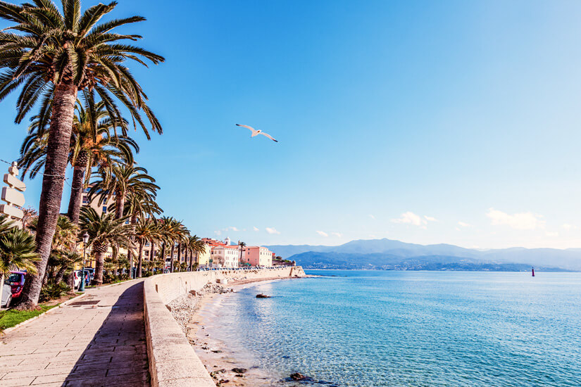 Ajaccio Ausblick