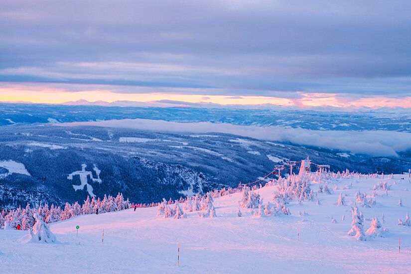 Skigebiet Hafjell