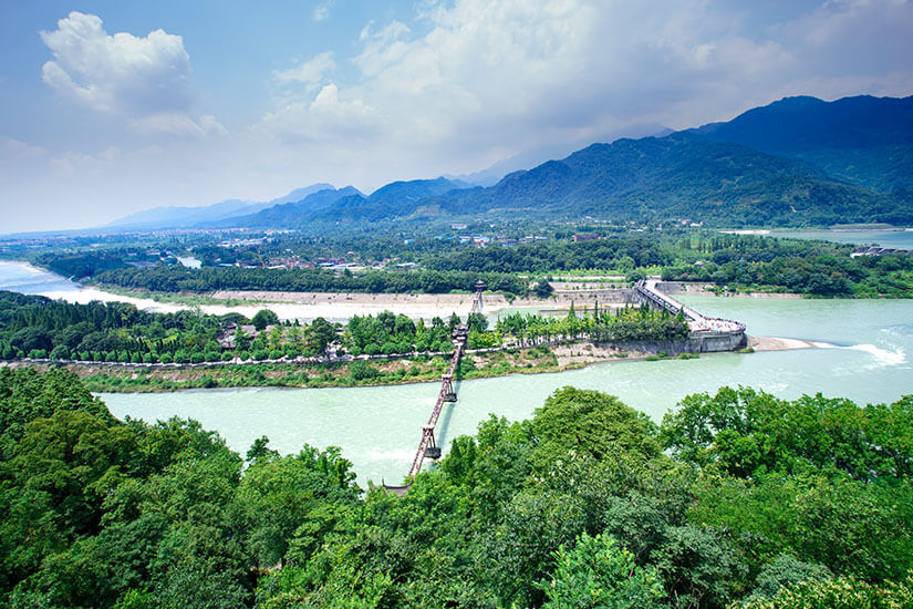 Dujiangyan Bewaesserungssystem