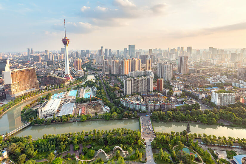 Chengdu Ausblick