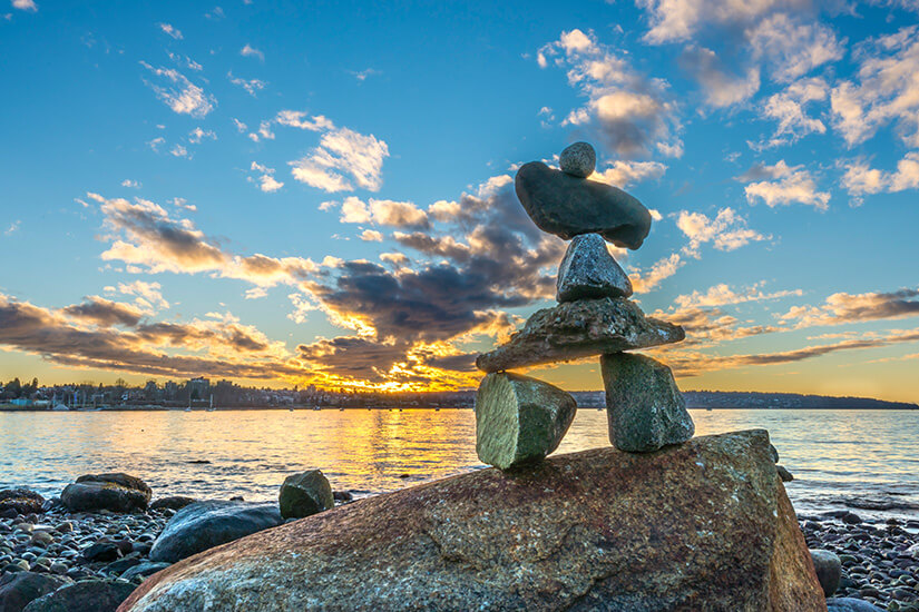 Kanada Inukshuk