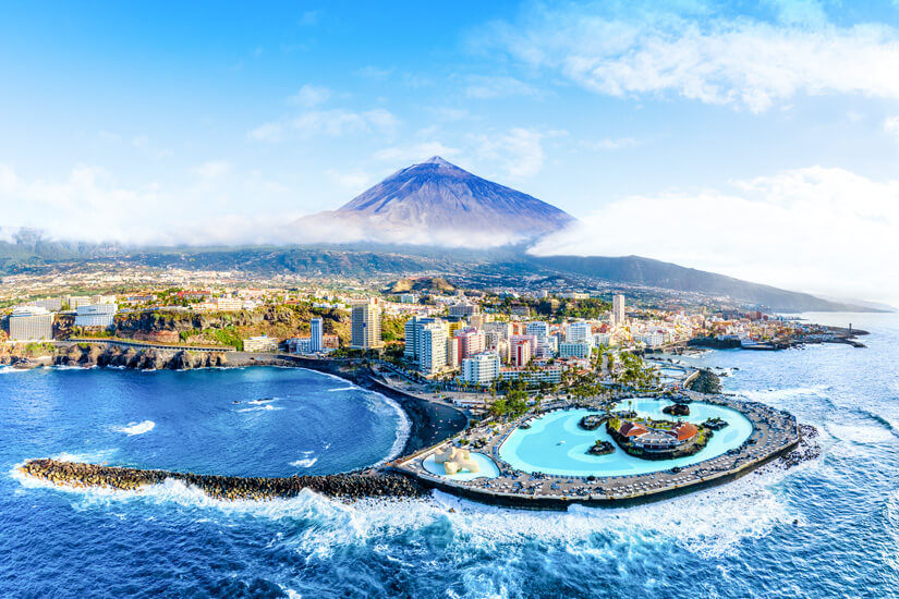 Blick auf Puerto de la Cruz