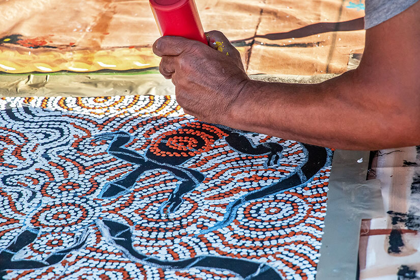 Aborigines Kunst