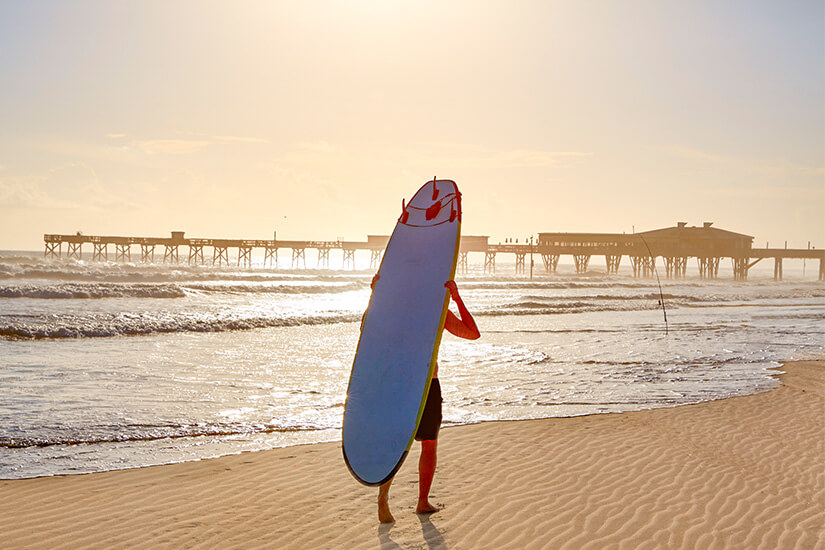 Daytona Beach Surfer