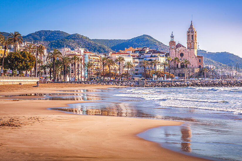 Sitges Altstadt