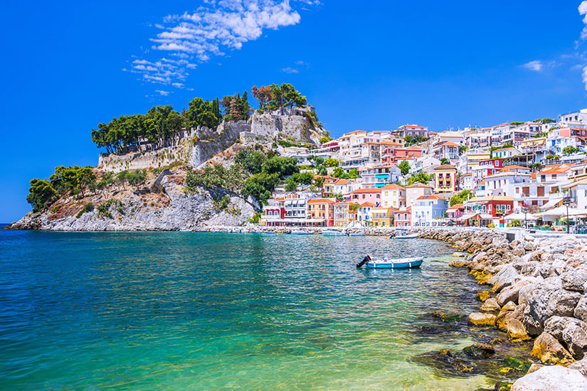 Parga Ausblick